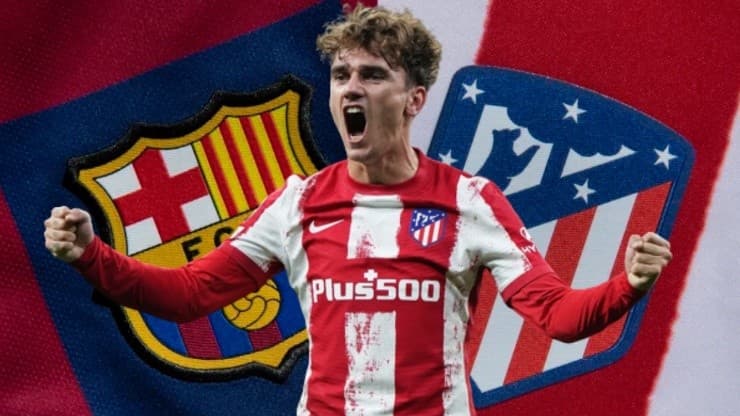 Antoine Griezmann, Barcellona e Atletico Madrid.