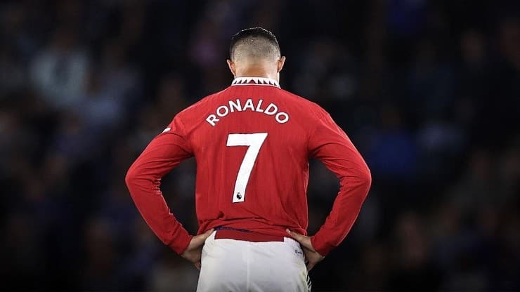 Il momento difficile di CR7 al Manchester United.