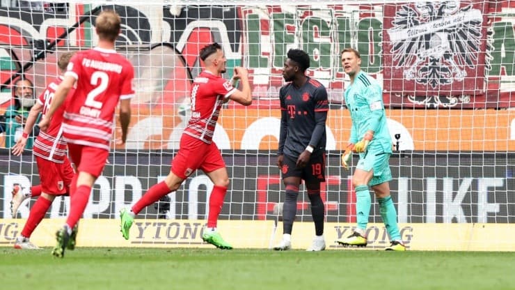 Il Bayern Monaco ha perso contro l'Ausburg