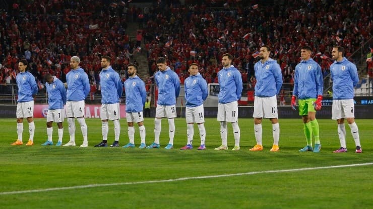 La nazionale uruguaiana si sta preparando per Qatar 2022.