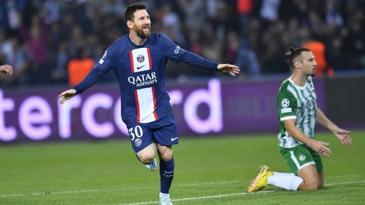 Lionel Messi, giocatore del PSG.