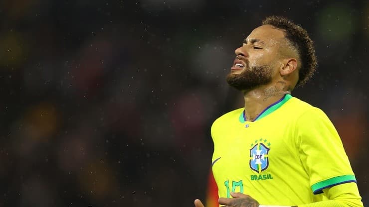 Neymar, la stella della nazionale brasiliana.