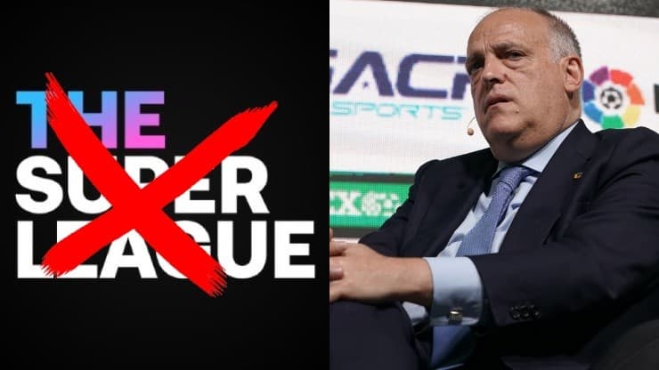 Javier Tebas, presidente de LaLiga.