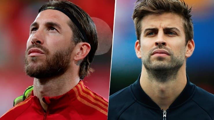 Sergio Ramos e Piqué