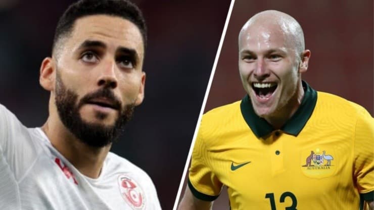 Tunisia contro Australia questo sabato.