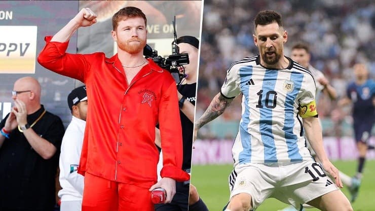 Canelo e Messi, gli uomini della polemica.