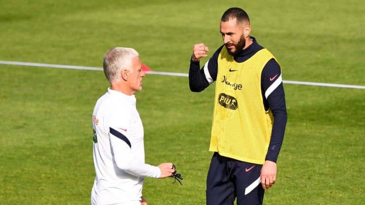 Karim Benzema, Didier Deschamps