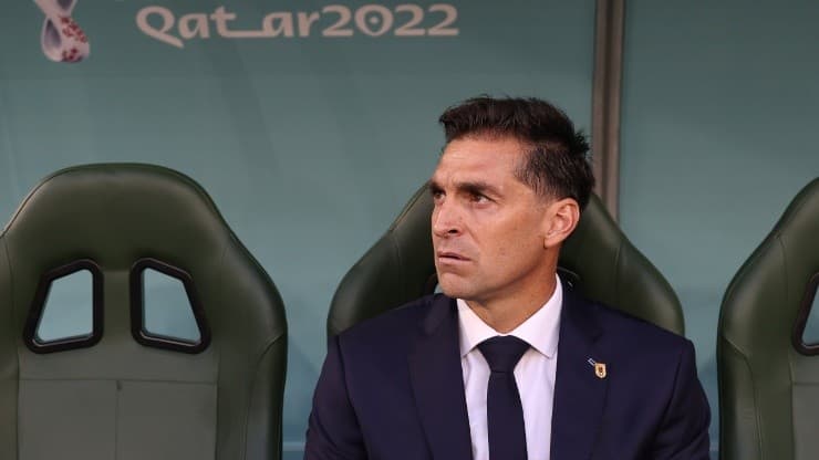 Diego Alonso, allenatore della nazionale uruguaiana.