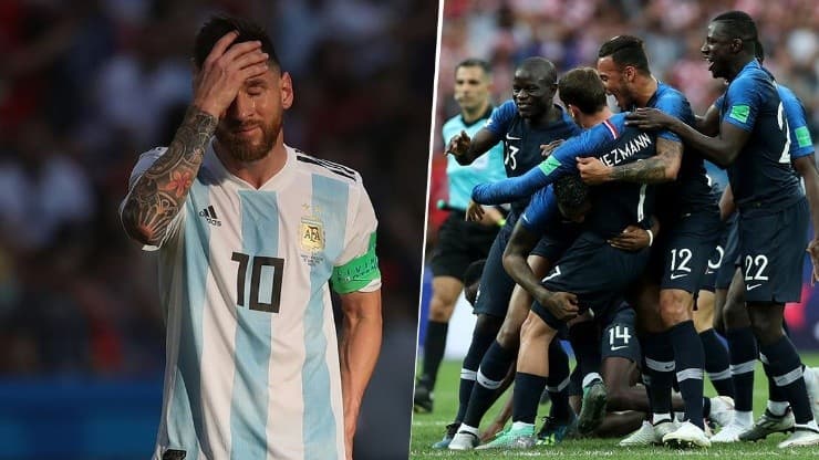 Messi eliminato negli ultimi 16 e Francia campione nel 2018.