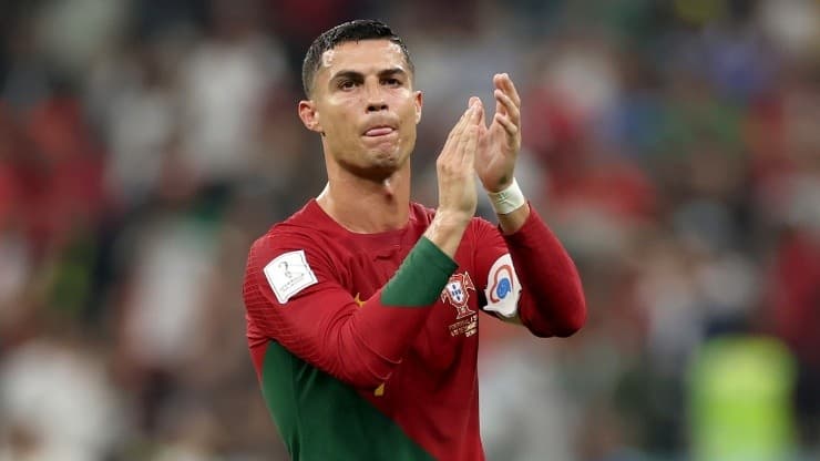 Cristiano Ronaldo, capitano della nazionale portoghese.