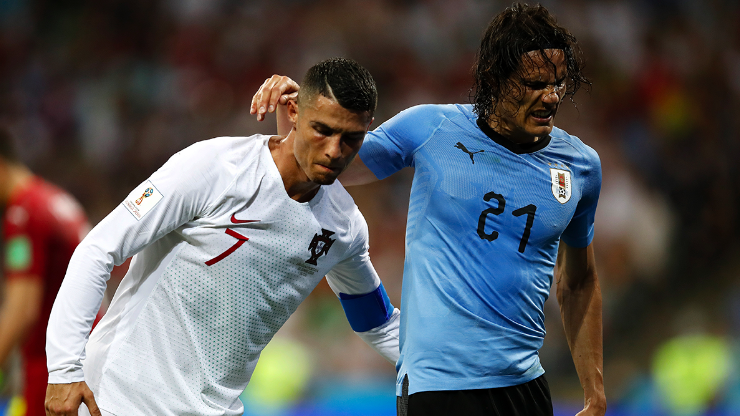 Il Portogallo e l'Uruguay si sono già incontrati in passato ai Mondiali di calcio