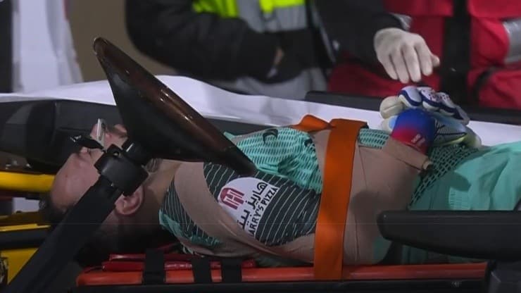 Ecco come si presentava David Ospina dopo aver subito un grave infortunio.
