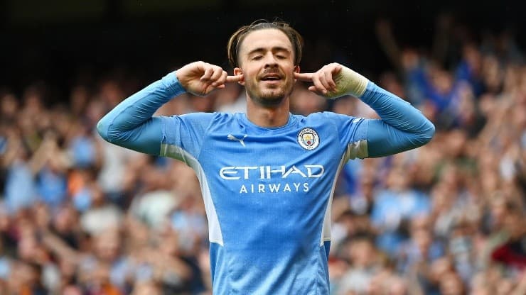 Jack Grealish, giocatore del Manchester City.