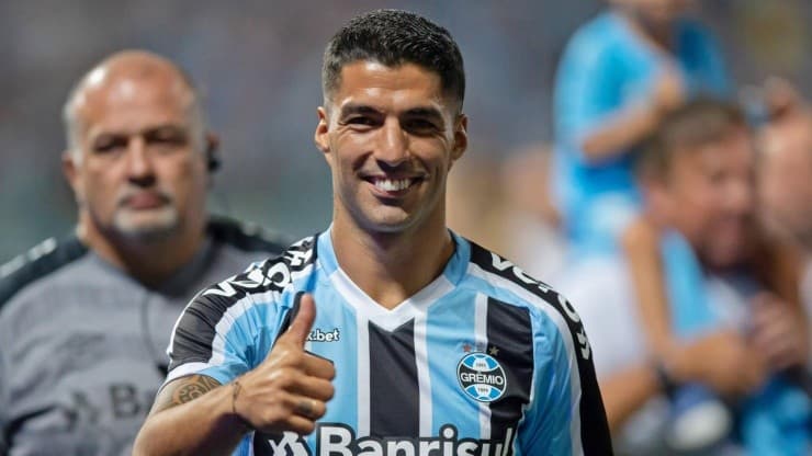 Luis Suárez con il Gremio.