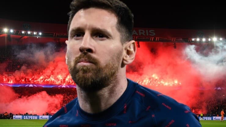 Lionel Messi e il Parco dei Principi.