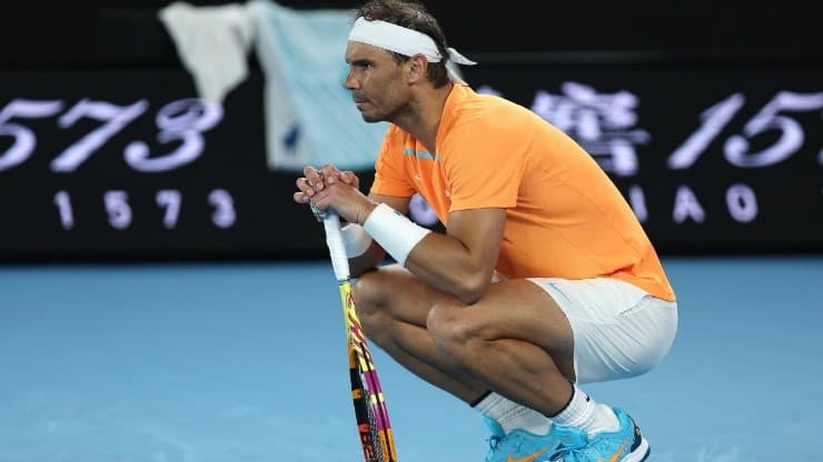 Rafael Nadal agli Australian Open.
