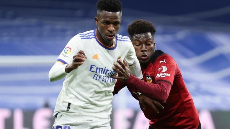Immagini dell'ultima partita Real Madrid-Valencia.