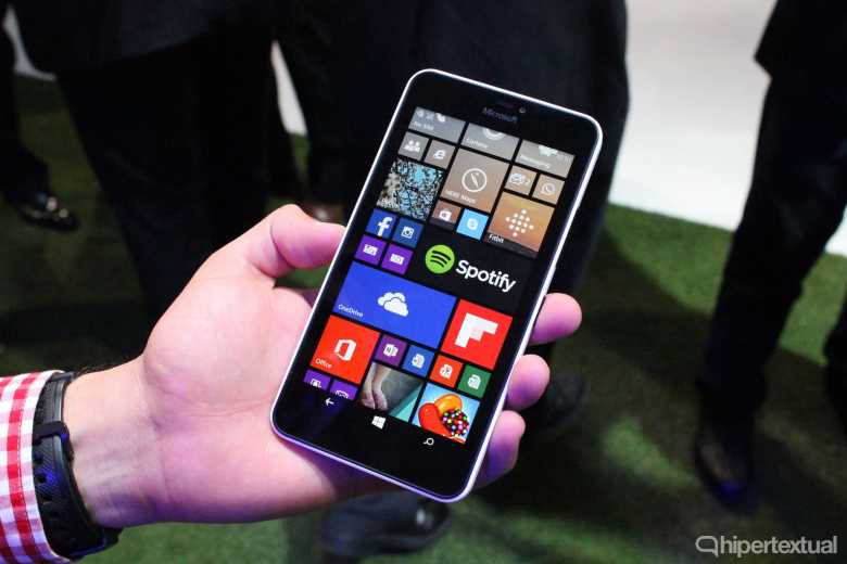 Windows Phone su un Lumia 640 XL