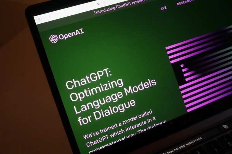 ChatGPT OpenAI Estensione per computer di Microsoft chrome.