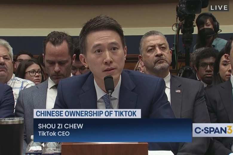 CEO di TikTok, Shou Zi Chew